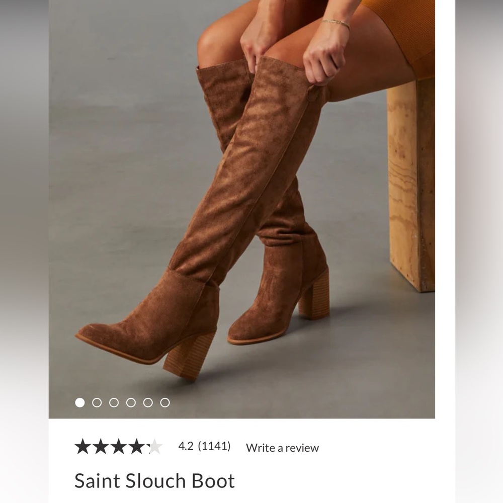 Two pairs of Vici Saint Slouch Boots. Great condition!!